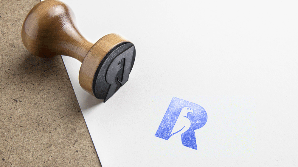 英國羅德信托品牌視覺形象-R字母與鳥圖案正負(fù)形LOGO設(shè)計(jì)-上海LOGO設(shè)計(jì)公司