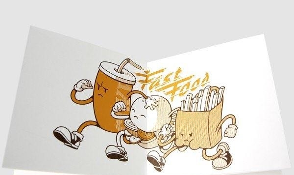 上海畫冊設計公司分享食品橙色畫冊設計，體驗不一般的視覺感受