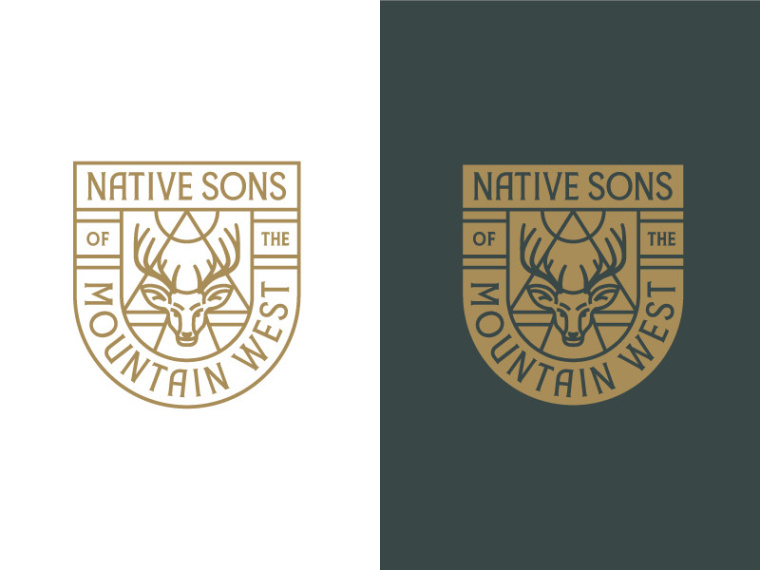 35個創意大山logo設計靈感的集合-尚略logo設計公司