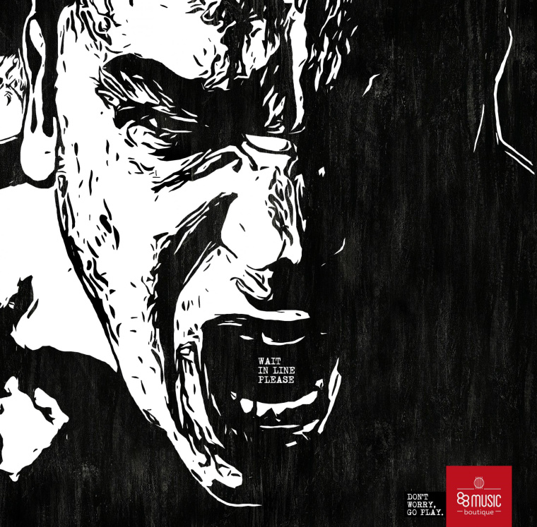 88music音樂精品店平面廣告創意設計-上海尚略廣告策劃設計公司