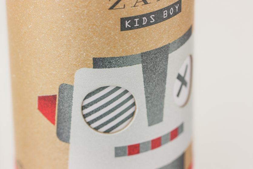 Zara Kids 嬰兒香水產品包裝設計-上海包裝設計公司設計欣賞