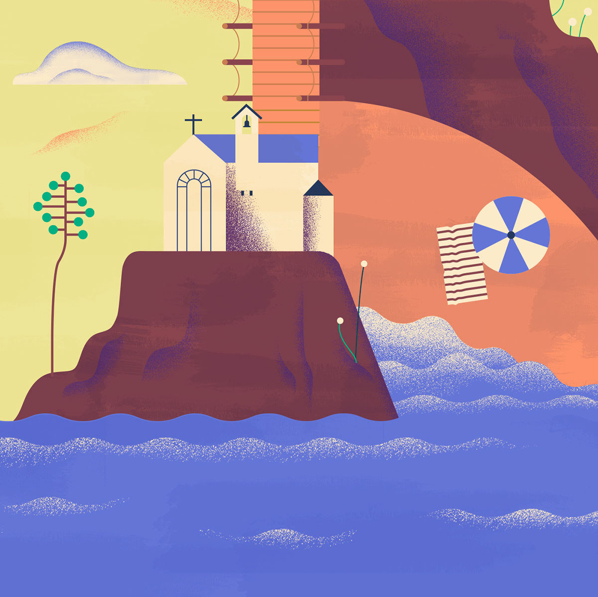 上海品牌設計公司欣賞：Maravilha農場農業種植插畫設計