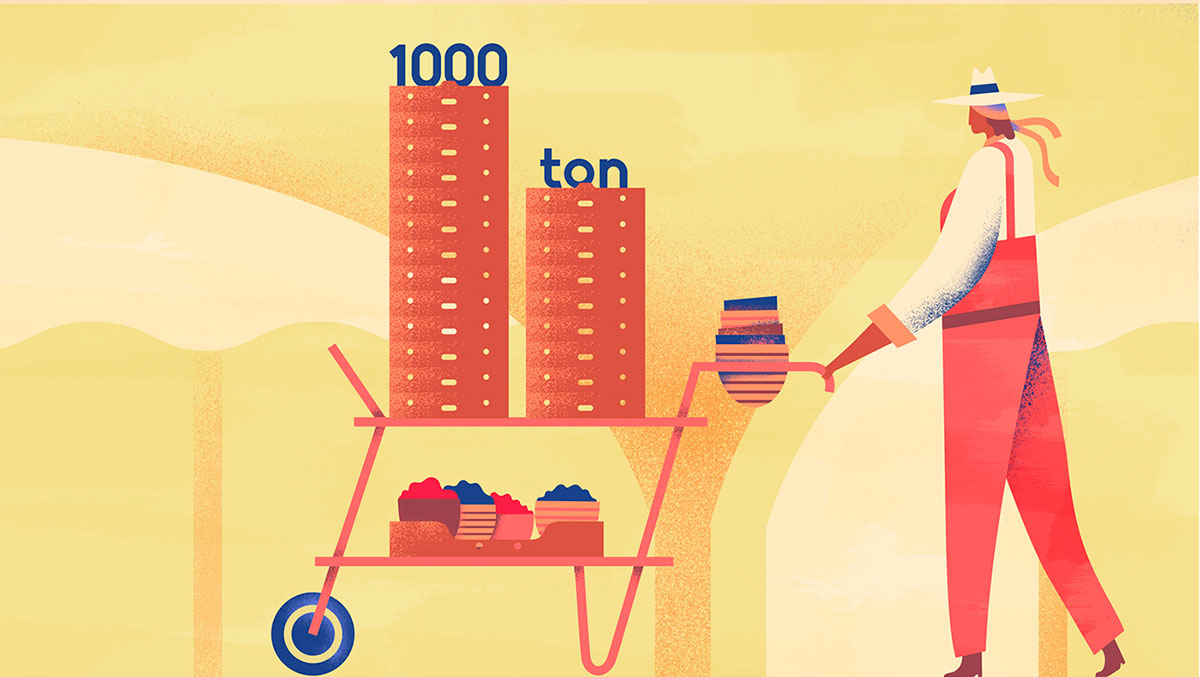 上海品牌設計公司欣賞：Maravilha農場農業種植插畫設計