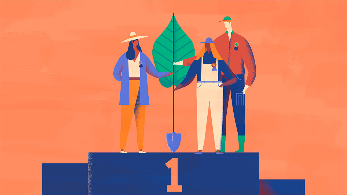 上海品牌設計公司欣賞：Maravilha農場農業種植插畫設計