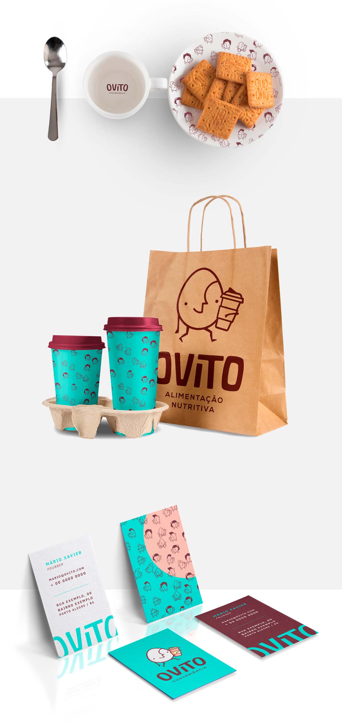 上海品牌形象策劃設計公司分享：Ovito營養食品品牌視覺形象識別設計