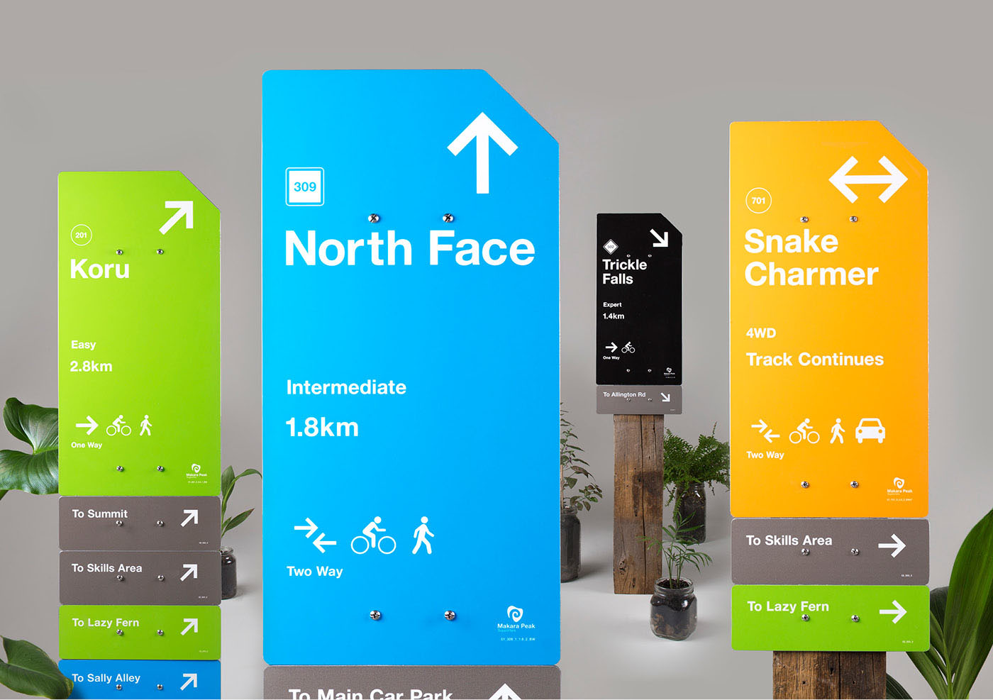 馬卡拉山頂山地自行車公園導(dǎo)視系統(tǒng)設(shè)計(jì)-上海品牌設(shè)計(jì)公司