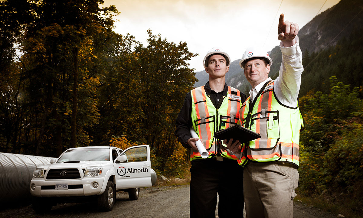 Allnorth多學科工程技術服務咨詢公司品牌形象推廣設計