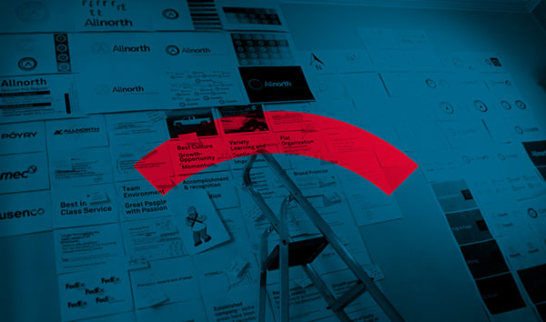 Allnorth多學科工程技術服務咨詢公司品牌形象推廣設計