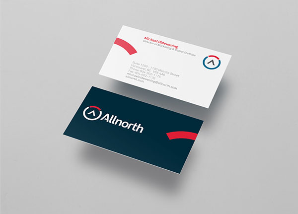 Allnorth多學科工程技術服務咨詢公司品牌形象推廣設計-vi設計-名片設計