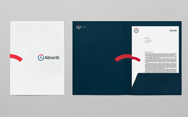 Allnorth多學科工程技術服務咨詢公司品牌形象推廣設計-VI設計