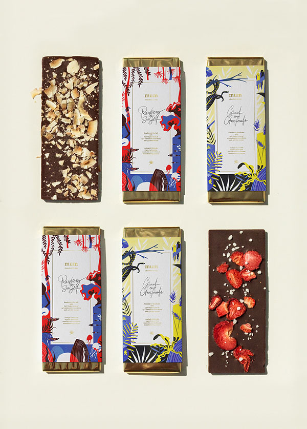 “媽媽的巧克力工廠”巧克力品牌包裝設計-上海食品包裝設計公司欣賞