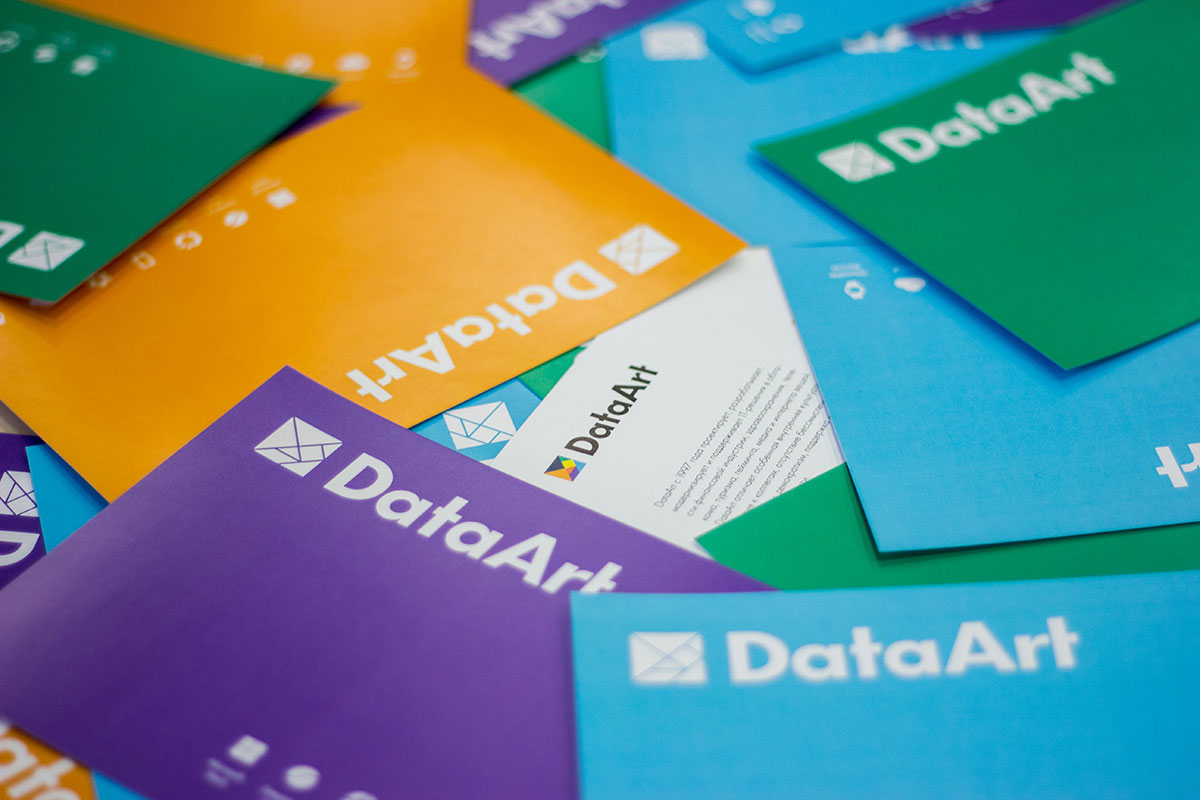 全球軟件技術咨詢公司DataArt全球品牌形象重塑設計-VI設計