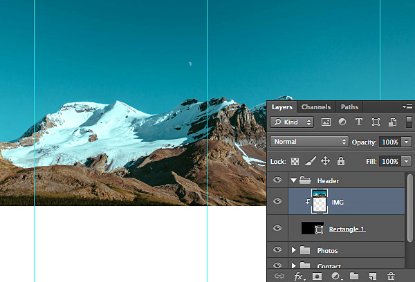 網站設計教程-如何在Photoshop中設計一個簡單的網頁-上海網站設計公司