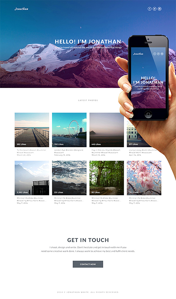 網站設計教程-如何在Photoshop中設計一個簡單的網頁-上海網站設計公司