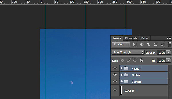 網站設計教程-如何在Photoshop中設計一個簡單的網頁-上海網站設計公司