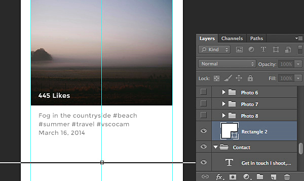 網站設計教程-如何在Photoshop中設計一個簡單的網頁-上海網站設計公司