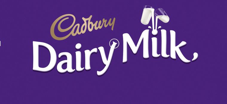 吉百利牛奶巧克力品牌設計包裝設計欣賞