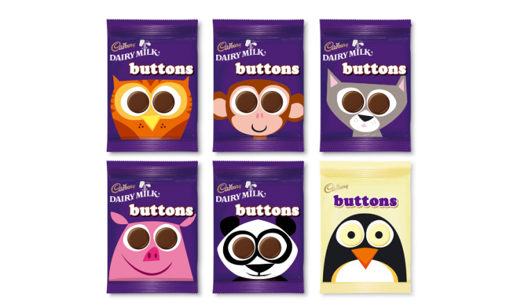 吉百利牛奶巧克力品牌設計包裝設計欣賞