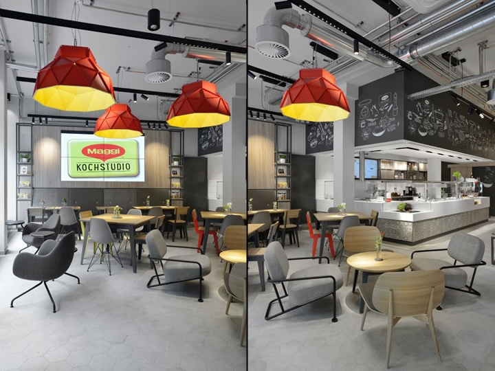 Maggi德國體驗式烹飪食品超市商店空間設(shè)計