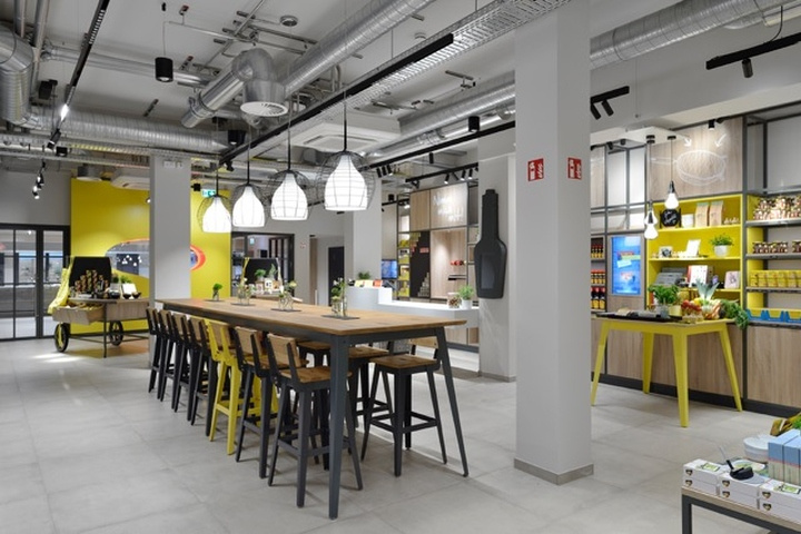 Maggi德國體驗式烹飪食品超市商店空間設(shè)計