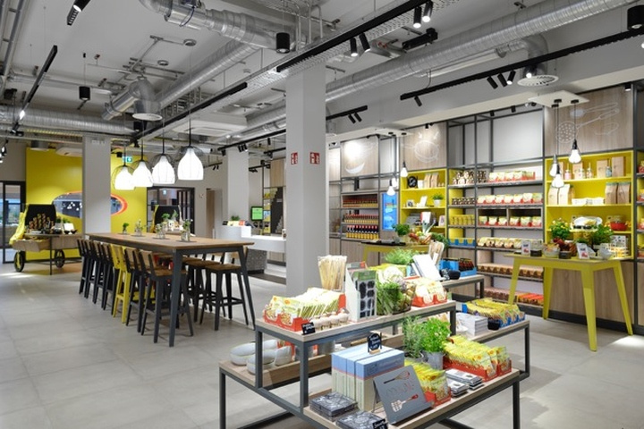 Maggi德國體驗式烹飪食品超市商店空間設(shè)計