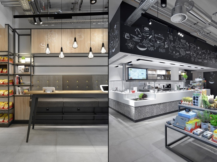 Maggi德國體驗式烹飪食品超市商店空間設(shè)計