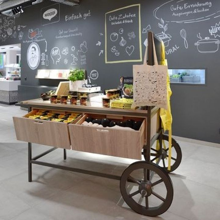 Maggi德國體驗式烹飪食品超市商店空間設(shè)計