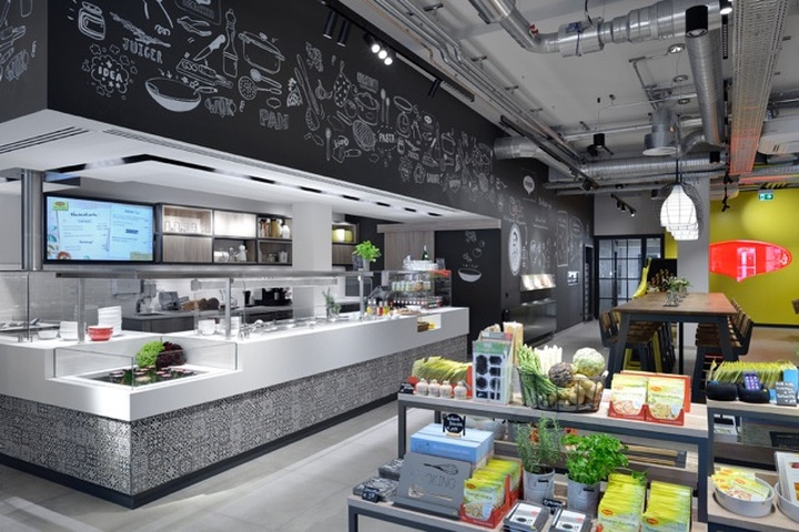 Maggi德國體驗式烹飪食品超市商店空間設(shè)計