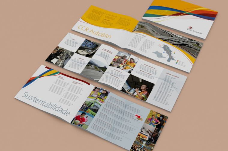 巴西CCR 交通基礎設施公司企業VI視覺形象識別系統設計