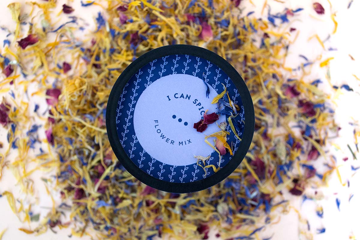 幾何線條圖形風“I Can Spice”香料調料包裝設計-上海包裝設計公司