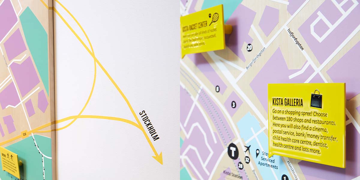 StayAt 瑞典公寓酒店導視系統設計