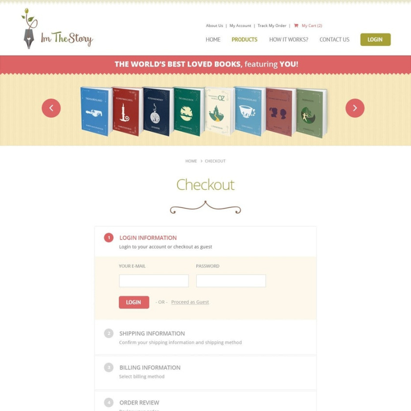 優秀電商網站設計的11個重要提示-讓結帳變得輕而易舉-我是The Story網站設計