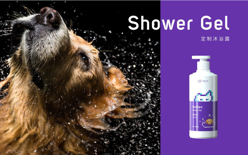 Nonda寵物店商品品牌包裝設(shè)計(jì)，馬賽克寵物插畫風(fēng)格