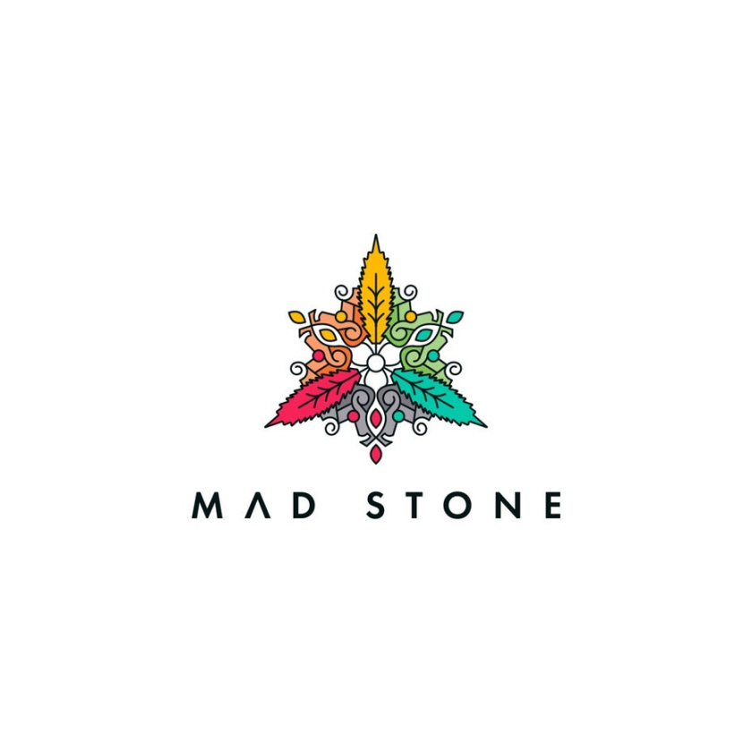Mad Stone的大麻標志設計