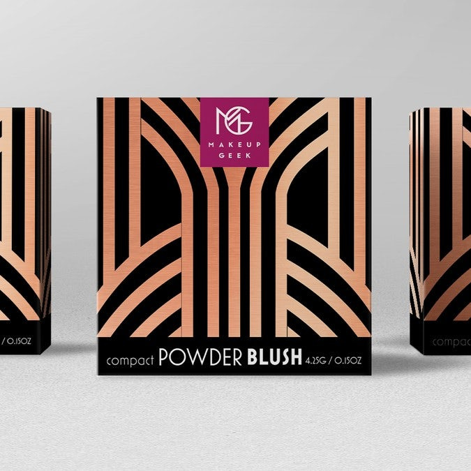 化妝極客腮紅包裝設計