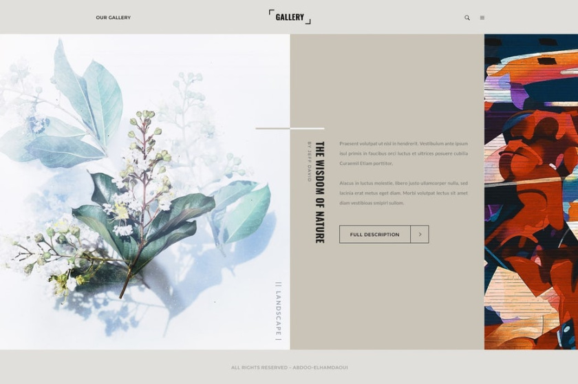 不對稱布局設計-自然畫廊展示設計的智慧