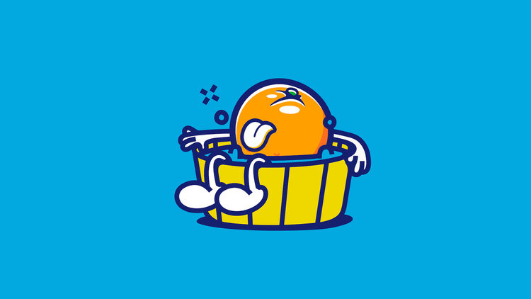 動漫插畫風格Ugly蘇打水飲料包裝設計，不僅僅是飲料，而是一種生活方式