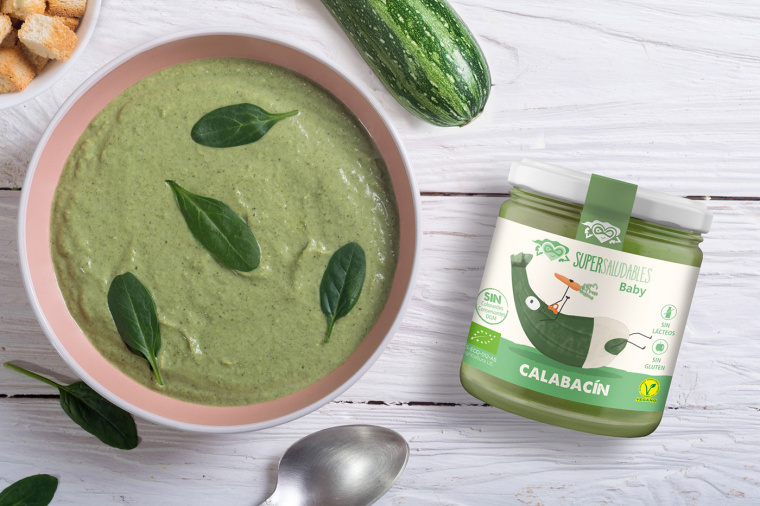 全新生態面霜系列SuperSaludables包裝設計，柔和的顏色來代表“生物”的美學