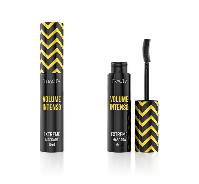 Tracta 睫毛膏包裝設計靈感，塑料和PVC材質搭配幾何圖形