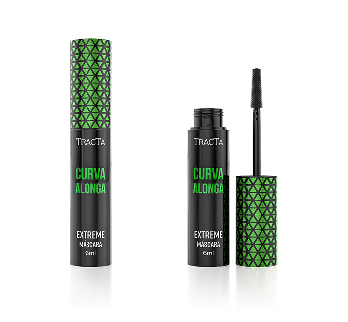 Tracta 睫毛膏包裝設計靈感，塑料和PVC材質搭配幾何圖形