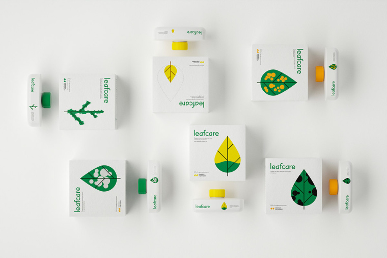 Leafcare 創新植物殺蟲劑及植物保護產品包裝設計“葉子篇”