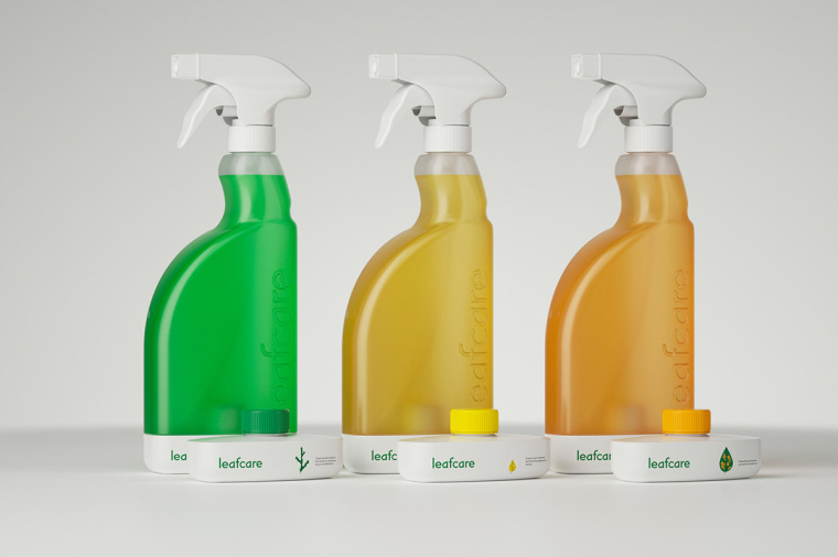 Leafcare 創新植物殺蟲劑及植物保護產品包裝設計“葉子篇”