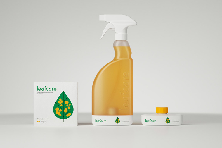Leafcare 創新植物殺蟲劑及植物保護產品包裝設計“葉子篇”
