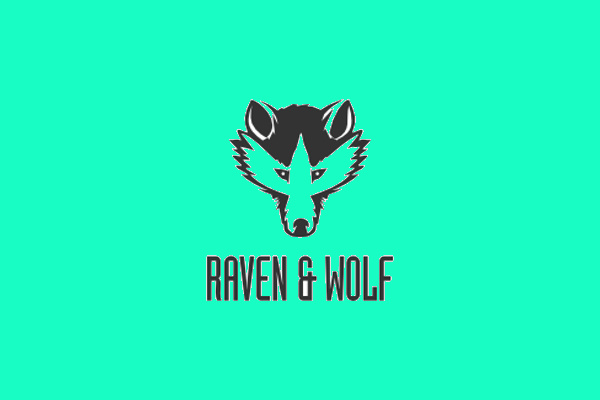 綠底狼臉logo設計-上海logo設計公司靈感