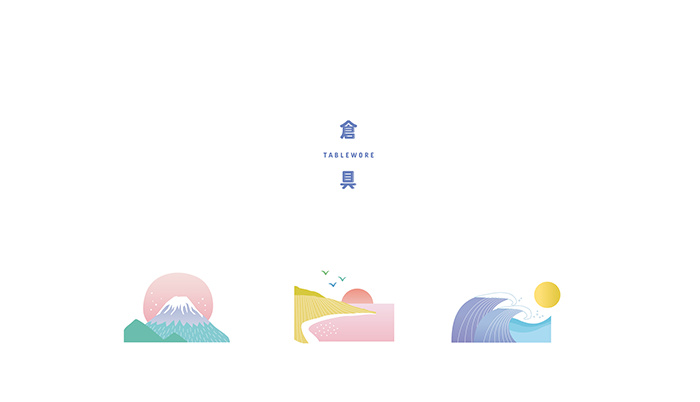 有趣清新的Tablewore 帶木制餐具的冰棍棒冰冰淇淋包裝設(shè)計插畫設(shè)計