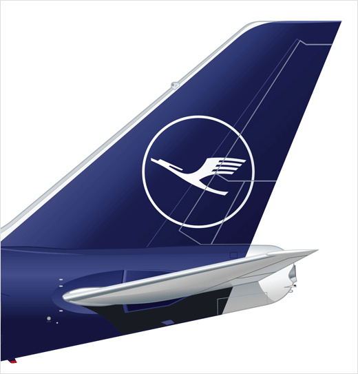 漢莎航空更新品牌logo設計，鳥仍是標志核心元素