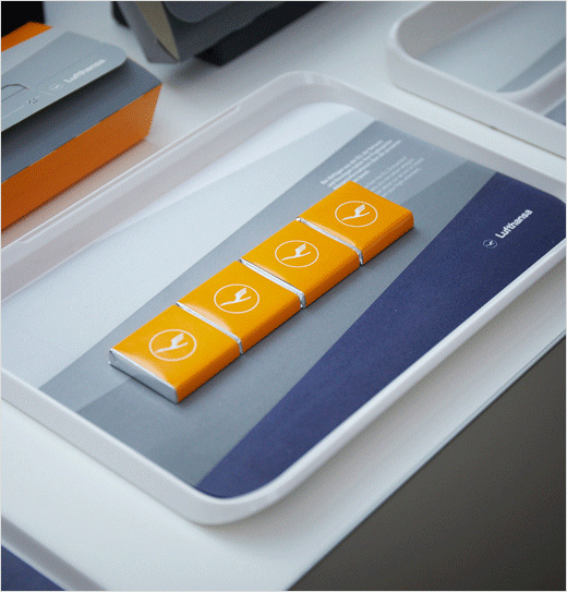 漢莎航空更新品牌logo設計-品牌配色