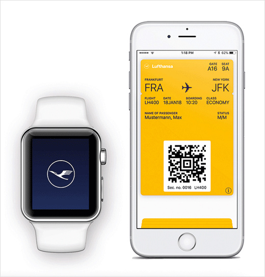 漢莎航空更新品牌logo設計-品牌配色