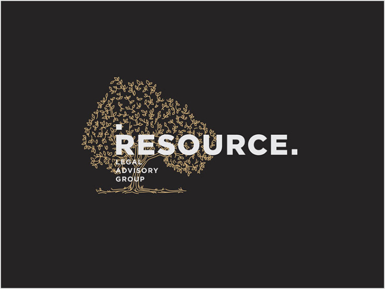 生命樹加字母組合的法律logo設(shè)計(jì)--上海logo設(shè)計(jì)公司