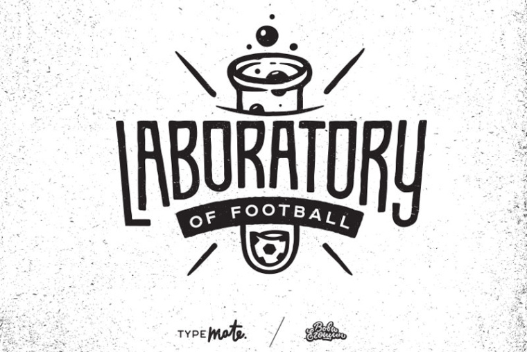 實驗室的足球logo設計-上海logo設計公司